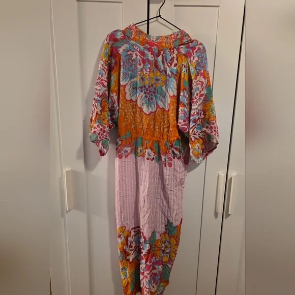Conditions Apply Anthropologie Printed Kimono Midi ALL SIZES NWT - Picture 9 of 9